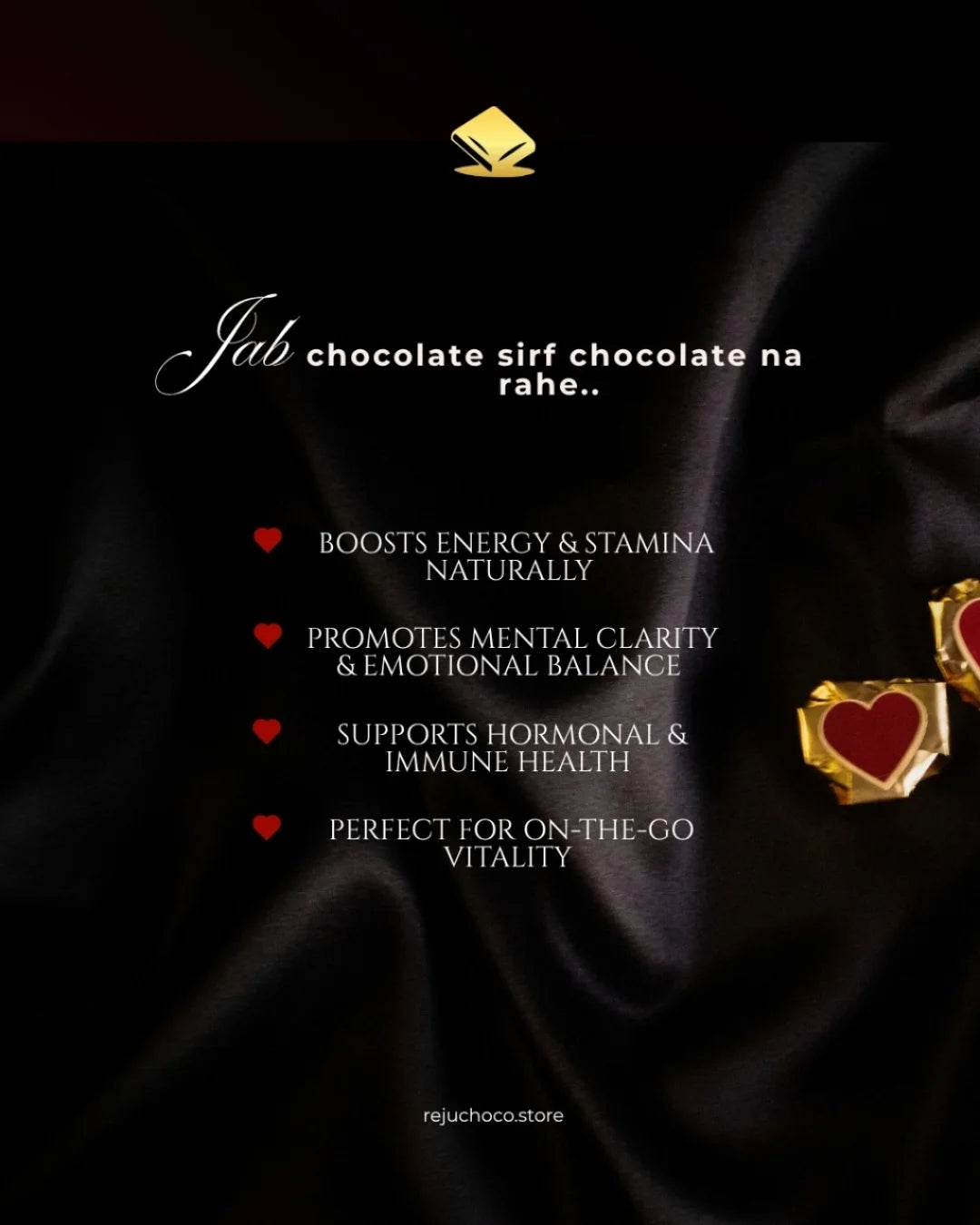 MOOD+ - Premium Herbal Mood Enhancing Chocolate for Men & Women